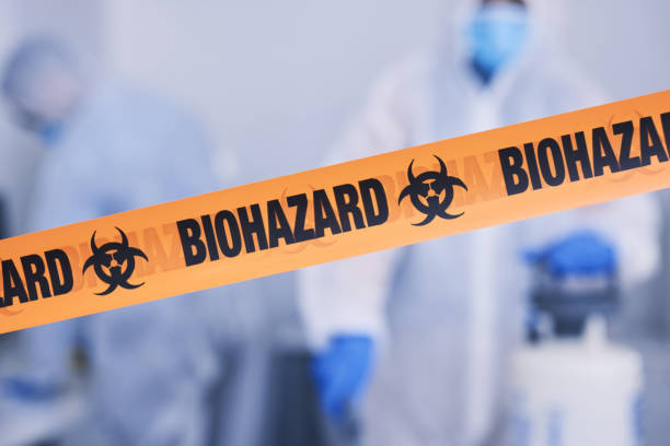Professional Blood Cleanup technician working in Stone Mountain, GA